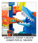 Hot Wheels City Mordisco Del Tiburón Hdp06 Mattel