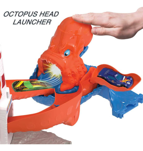 Hot Wheels City Octopus Invasion Attack Playset Hdr31 Mattel