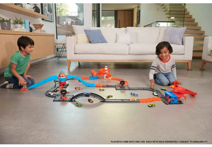 Hot Wheels City Octopus Invasion Attack Playset Hdr31 Mattel