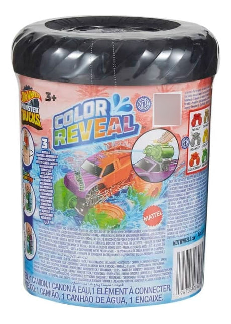Hot Wheels® Monster Trucks Color Reveal Hjf39 Mattel