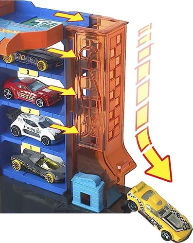 Hot Wheels City Parking Garage Hdr28 Mattel