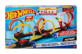 Hot Wheels Pista Multi-loop Raceoff Hdr83 Mattel