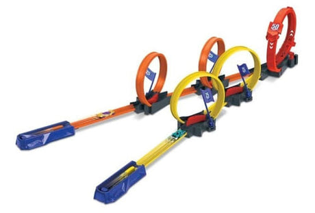 Hot Wheels Pista Multi-loop Raceoff Hdr83 Mattel
