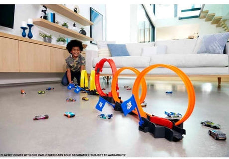 Hot Wheels Pista Multi-loop Raceoff Hdr83 Mattel