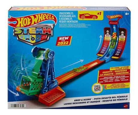Hot Wheels Steam Pista Desafio Del Pendulo Hdy47 Mattel