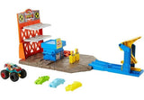 Hot Wheels Monster Trucks Pista Gasolinera Hfb12 Mattel