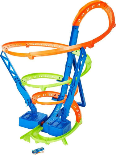 Hot Wheels Action Espiral Rápida De Choque Hgv67 Mattel