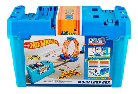 Hot Wheels Pista Autos Track Builder Box Asst Flk89 Mattel