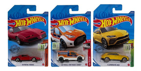 Hot Wheels Pack X3 Autos Individuales Surtidos Mattel