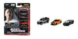 Set Nano Autos Diecast 1:65 Rapidos Y Furiosos 32481 Jada