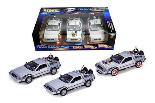 Welly 1:24 Colección Volver Al Futuro Trilogía 22400-3g