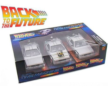 Welly 1:24 Colección Volver Al Futuro Trilogía 22400-3g