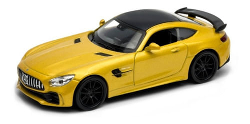 Welly 1:34 Mercedes Benz Amg Gtr Amarillo 43747cw