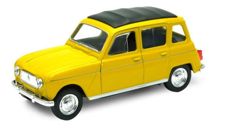 Welly 1:34 Renault 4 Amarillo 43741cw