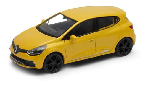 Welly 1:34 Renault Clio Rs Amarillo 43672cw