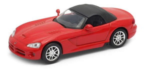 Welly 1:34 2003 Dodge Viper Srt-10 soft-top 42345h-cw