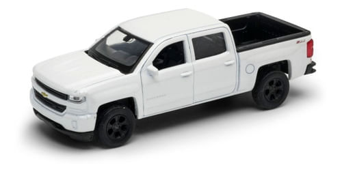 Welly 1:34 2017 Chevrolet Silverado Blanco 43750cw