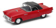 Welly 1:34 1955 Ford Thunderbird hard-top Rojo 42366h-cw