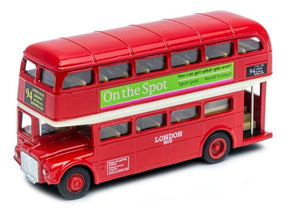 Welly 1:72 London Bus Rojo 99930h-cw