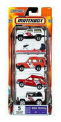 Matchbox Paquete X5 Autos Escala 1:64 C1817 Mod. Surtidos