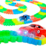Pista Magnific Tracks Grande 240 Pzas Autos Luminoso 90240