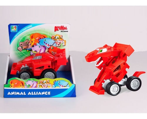 Auto Transformable Dinosaurio Rueda Libre 1573100