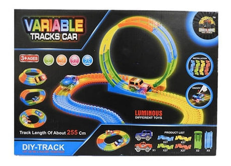 Pista Flexible 92 Pcs Con 1 Auto Luminoso 1728491