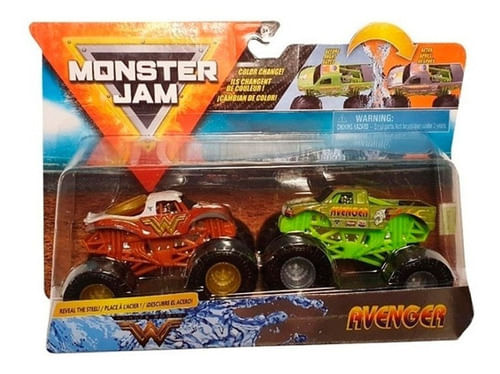 Monster Jam Pack De Dos Vehículos Surtidos 1:64 58702