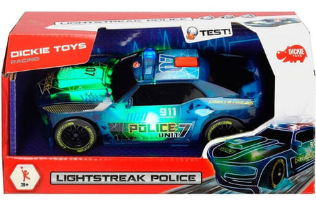 Auto Policía Con Luz Y Sonido 203763001