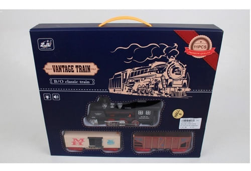 Pista De Tren Carguero Vintage 11 Piezas 1727474