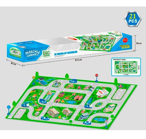 Pista De Autos Parking Armable De 97 Cm 1854327