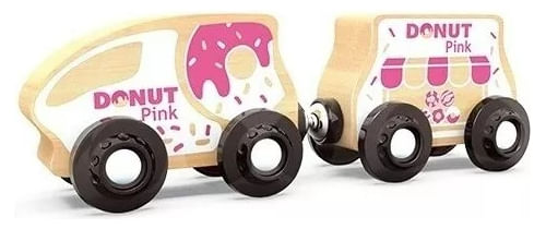 Trencity Vehículo Donut Pink