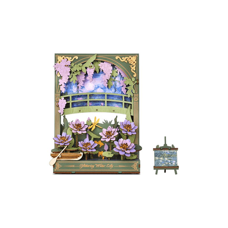 Robotime Puzzle Rolife Glittering Water Lily TH001