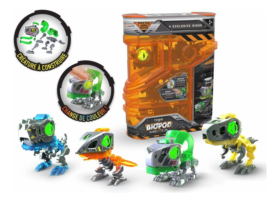 Biopod Battle Dinosaur Mega Pack 88155 Silverlit
