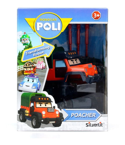 Robocar Poacher Vehículo Transformable 83360