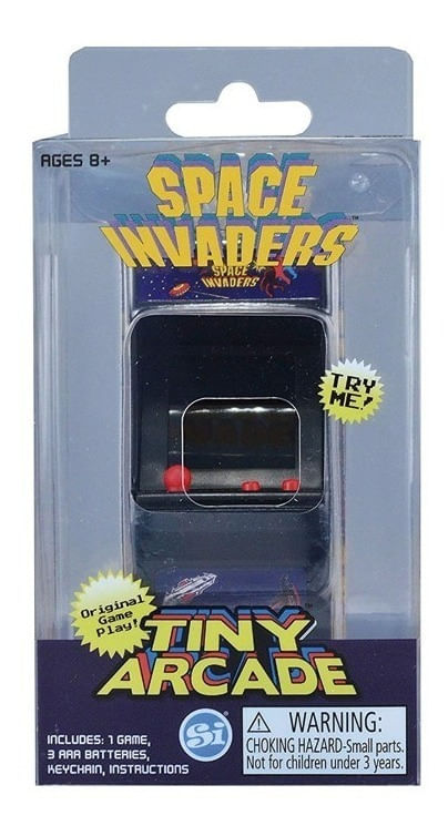 Mini Juego Retro Tiny Arcade Space Invaders 378
