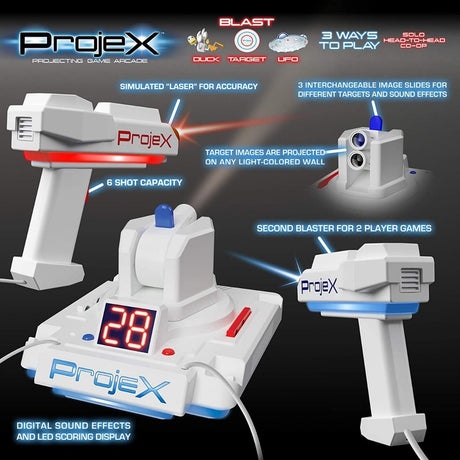 Projex Arcade Game Pistolas De Proyección 52608