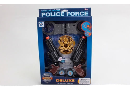 Set Policia Pistola con sonido Y Luz 1733921
