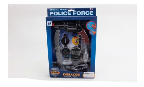 Set Policia pistola con sonido Y Luz A Pila 1733926