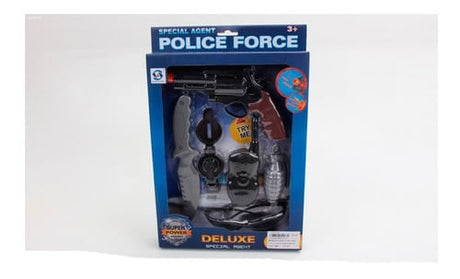 Set Policia pistola con sonido Y Luz A Pila 1733926
