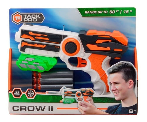 Pistola Tack Pro Crow 23cm Con Seis Dardos 31003