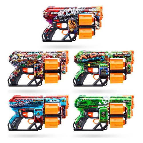 Zuru X-shot Skins Dread Con 12 Dardos 7299 36517