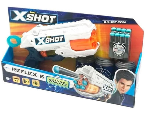 X-shot Excel Reflex Revolver Pistola Lanza Dardos 36116