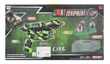Set De 2 Armas Lanza Dardos Camuflada Verde 1574819