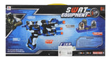 Set De 2 Pistolas Lanza Dardos Camuflada Azul 1574827