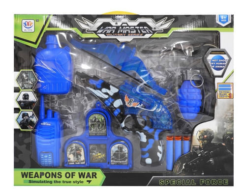 Set Arma con arco Lanza Dardos con luz Y Sonido 1662231