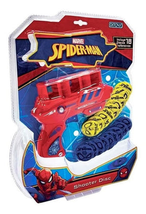 Pistola Lanza Discos Spiderman Shotter Disc 18 Discos 2363