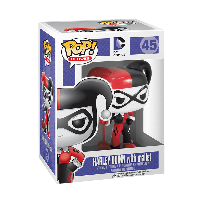 Funko POP Heroes DC Harley Quinn w/Mallet 3638