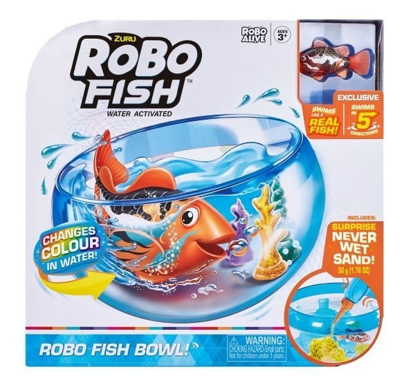Playset Robo Alive Robo Fish Peces Robóticos Nadadores 7126