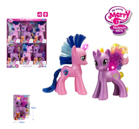 My Lovely Merry Pony Con Luz Y Sonido 1864346